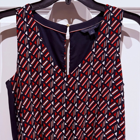 Tommy Hilfiger Sleeveless Wide-Leg Jumpsuit – Size 0 - Picture 3 of 7